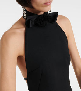 Dolce&Gabbana Halterneck virgin wool minidress
