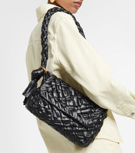 Bottega Veneta Kalimero Citt√É¬† Intreccio leather shoulder bag