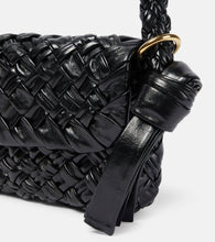 Bottega Veneta Kalimero Citt√É¬† Intreccio leather shoulder bag