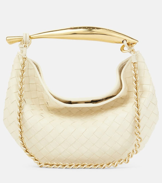 Bottega Veneta Sardine Chain leather tote bag. Shop Bottega Veneta Shoulder Bags for women now.