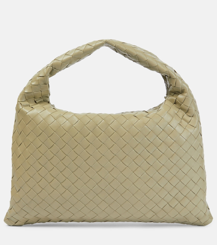 Bottega Veneta Hop Intrecciato leather shoulder bag - Bottega Veneta Hop Intrecciato 皮革单肩包