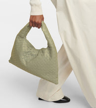 Bottega Veneta Hop Intrecciato leather shoulder bag