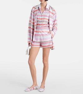 Missoni Zig Zag ballet flats