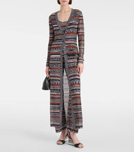 Missoni Zig Zag leather wedge sandals