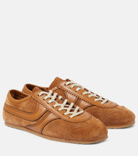 Dries Van Noten Leather and suede sneakers - Dries Van Noten 皮革绒面革运动鞋