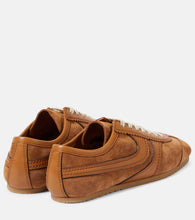Dries Van Noten Leather and suede sneakers