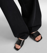 Balenciaga Duty Free leather slides