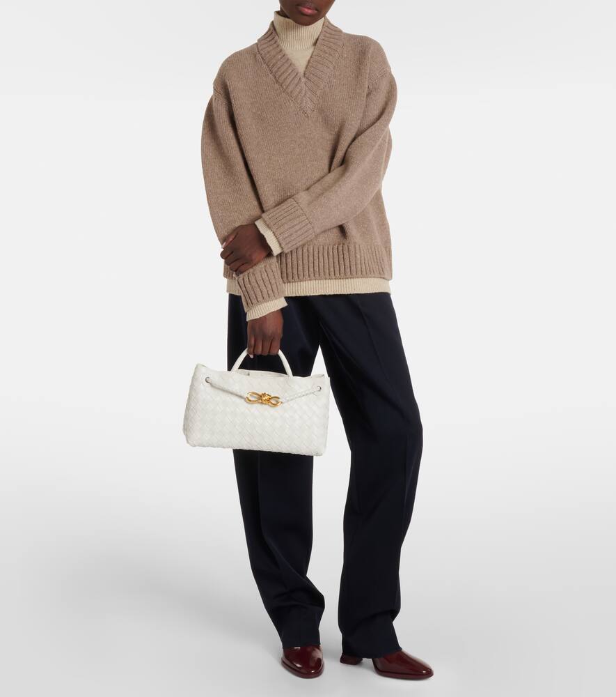 Bottega Veneta Cha-Cha leather mules