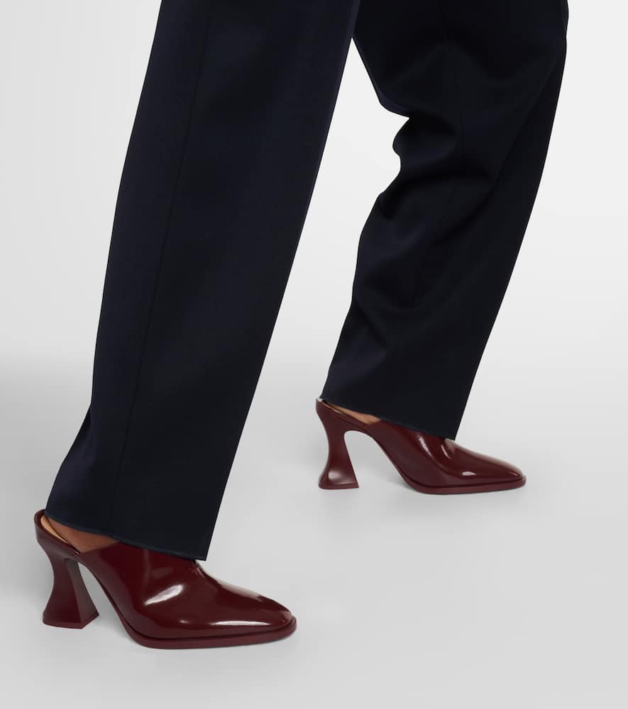 Bottega Veneta Cha-Cha leather mules