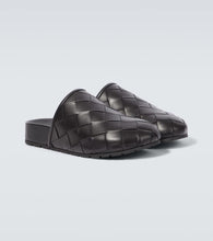 Bottega Veneta Intrecciato leather mules