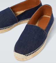 Ralph Lauren Purple Label Bowsworth denim espadrilles