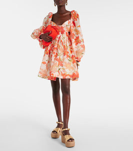 Gianvito Rossi Leather and raffia platform sandals