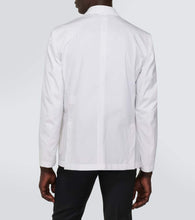 Lardini Double-breasted cotton blazer