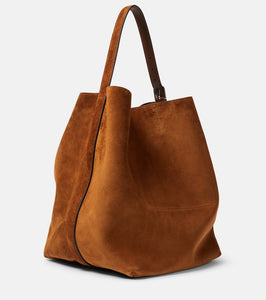 Toteme Belted suede tote bag