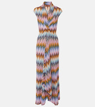 Missoni Draped Lamé maxi dress