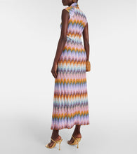 Missoni Draped Lamé maxi dress