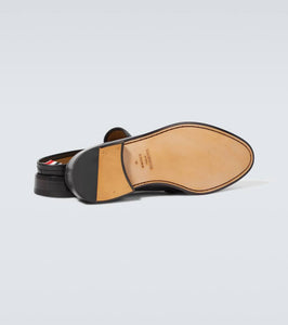 Thom Browne Leather penny loafer mules