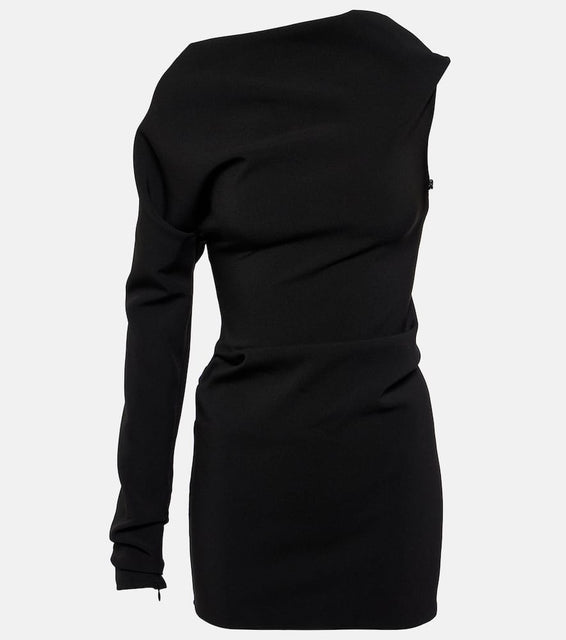 Maticevski Aroma draped jersey minidress