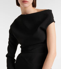 Maticevski Aroma draped jersey minidress