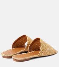 Clergerie Ineni raffia slides
