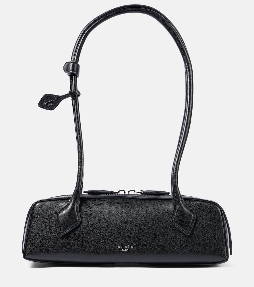 Alaia Teckel Small leather shoulder bag. Shop Alaia Shoulder Bags for women now.