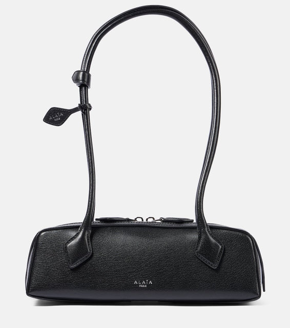 Alaia Teckel Small leather shoulder bag. Shop Alaia Shoulder Bags for women now.