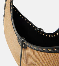 Alaia One Piece Medium paper straw shoulder bag