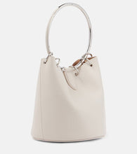 Alaia Ring Medium leather bucket bag