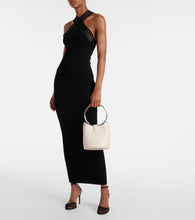 Alaia Ring Medium leather bucket bag