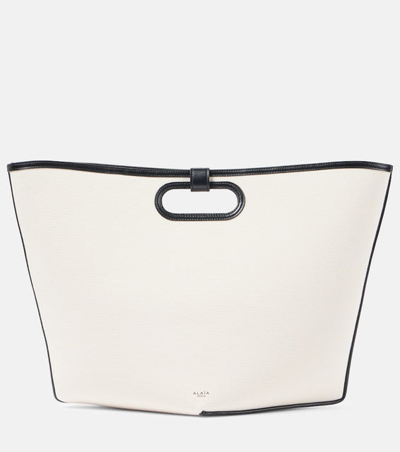 Alaia Folded Large canvas tote bag. Shop Alaia Tote Bags for women now.