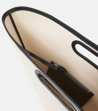 Alaia Folded Large canvas tote bag