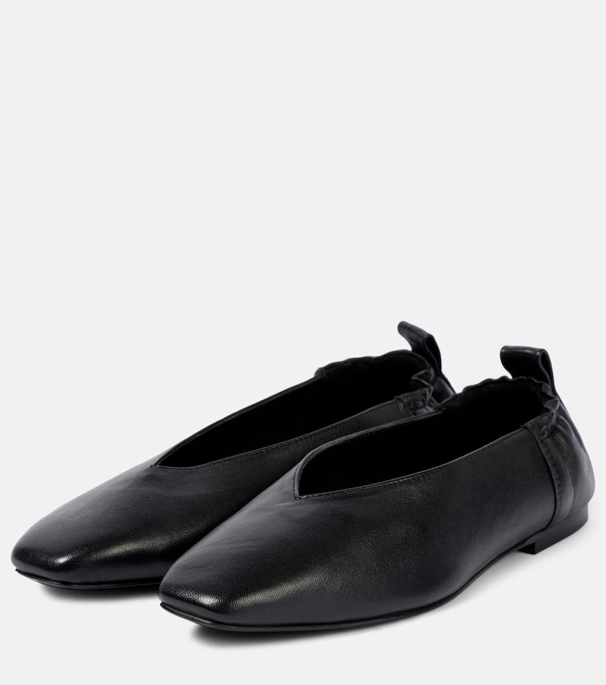 A.Emery Briot leather ballet flats