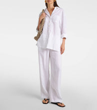 A.Emery Kinto leather thong sandals