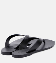 A.Emery Kinto leather thong sandals