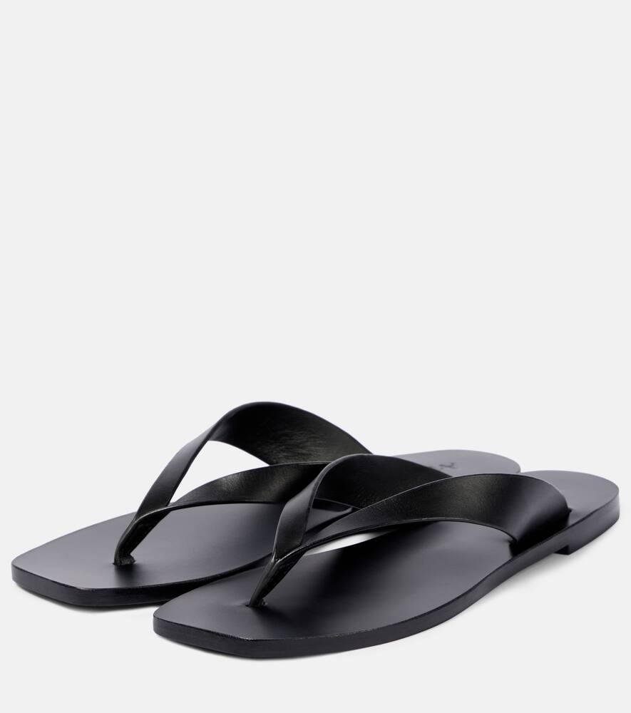 A.Emery Kinto leather thong sandals