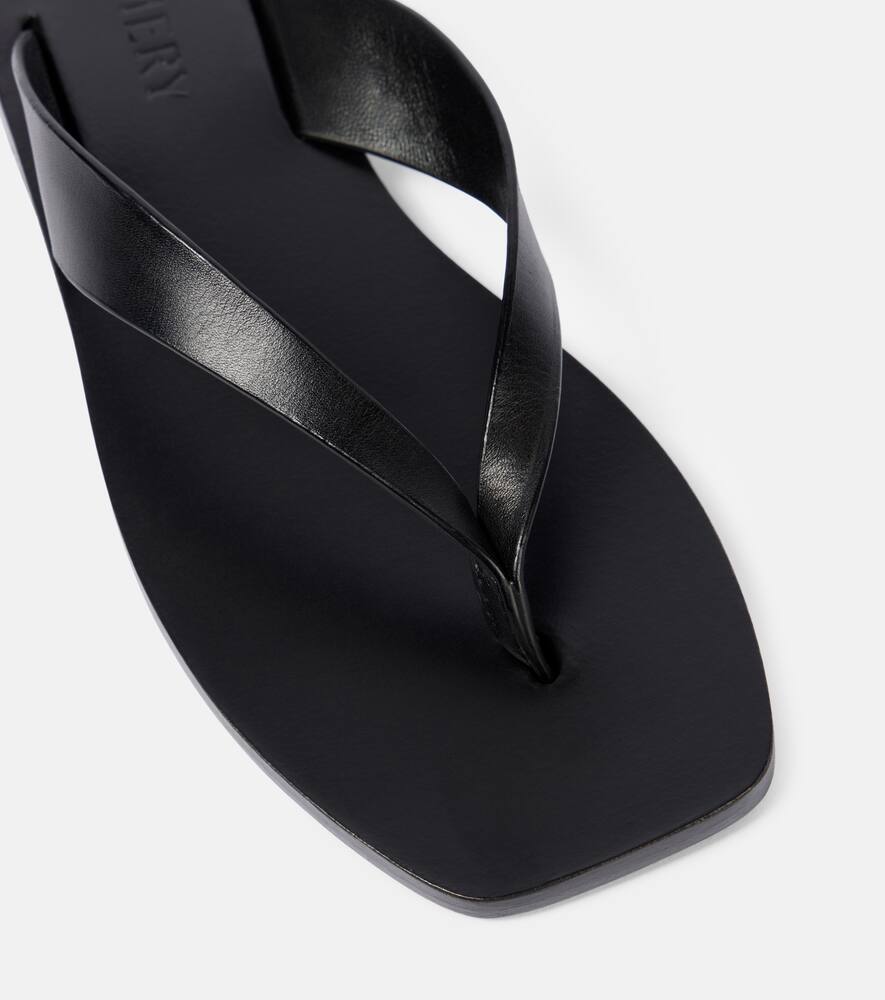 A.Emery Kinto leather thong sandals