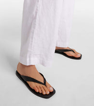 A.Emery Kinto leather thong sandals