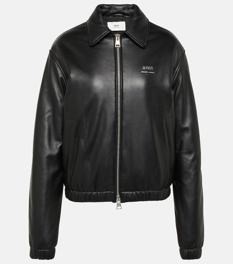 Ami Paris Leather jacket - Ami Paris 皮夹克