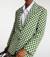 Dries Van Noten Checked single-breasted blazer