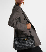 Bottega Veneta East-West Andiamo Intrecciato leather tote bag