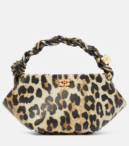 Ganni Bou Mini leather shoulder bag. Shop Ganni Shoulder Bags for women now.