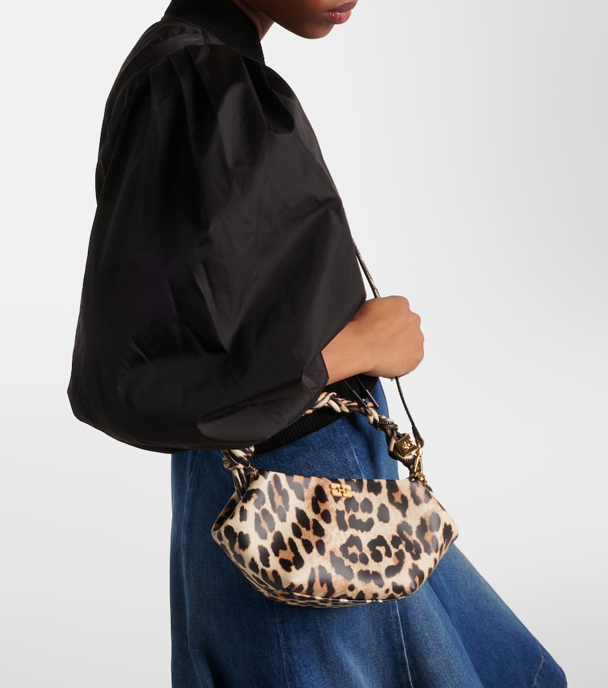 Ganni Bou Mini leather shoulder bag