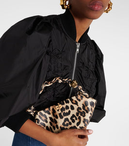 Ganni Bou Mini leather shoulder bag