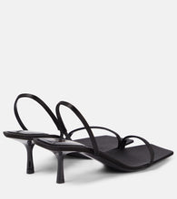 Saint Laurent Jaspe 55 satin cr√É¬™pe sandals