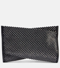 Christian Louboutin Loubitwist Small embellished leather clutch. Shop Christian Louboutin Clutches for women now.