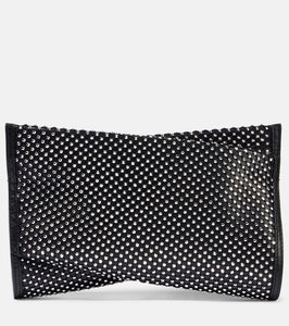 Christian Louboutin Loubitwist Small embellished leather clutch. Shop Christian Louboutin Clutches for women now.