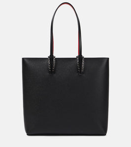 Christian Louboutin Cabata leather tote bag. Shop Christian Louboutin Tote Bags for women now.