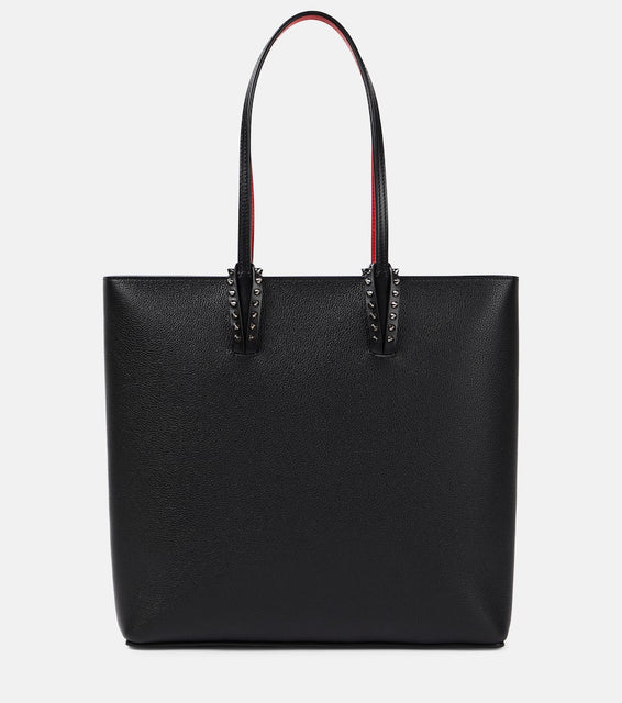 Christian Louboutin Cabata leather tote bag. Shop Christian Louboutin Tote Bags for women now.