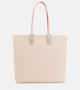 Christian Louboutin Cabata leather tote bag. Shop Christian Louboutin Tote Bags for women now.
