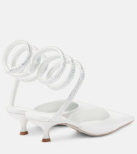 Rene Caovilla Cleo embellished leather sandals